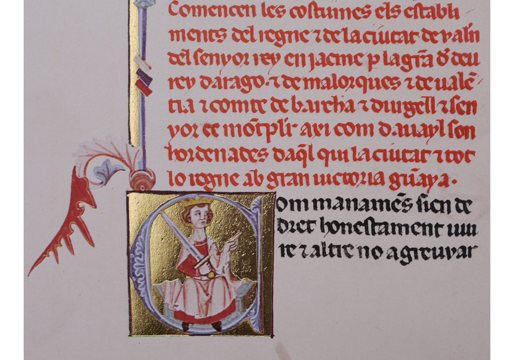 Furs Regne de València-Boronat de Pera-Jaime I Aragón-Manuscript-Illuminated codex-facsimile book-Vicent García Editores-3 Custom.